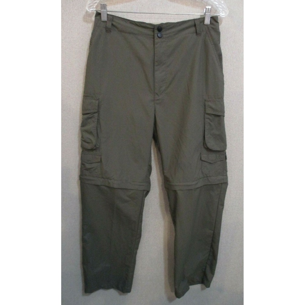 Rugged Exposure Convertible Nylon Hiking Cargo Pants Men's Small X 30" Inseam